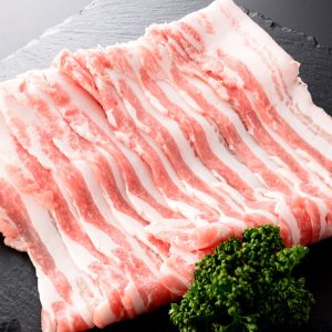 台灣黑毛豬梅花肉片(100g)